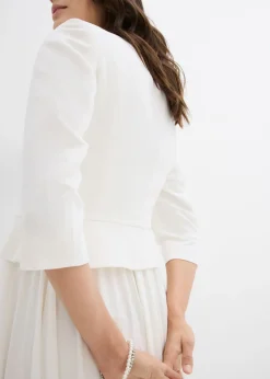 Mujer bonprix bonprix Americana corta premamá de satén