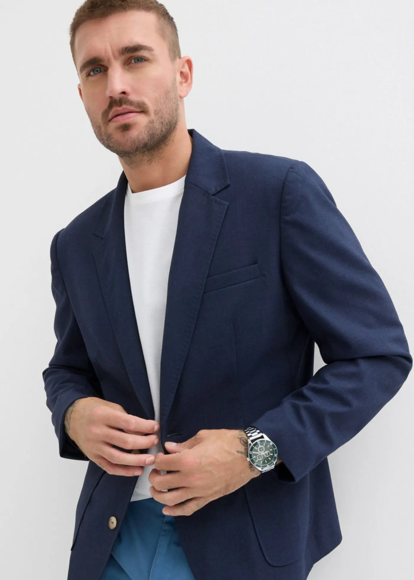 Hombre bonprix bonprix Americana de corte regular