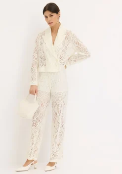 Mujer bonprix bonprix Americana de encaje