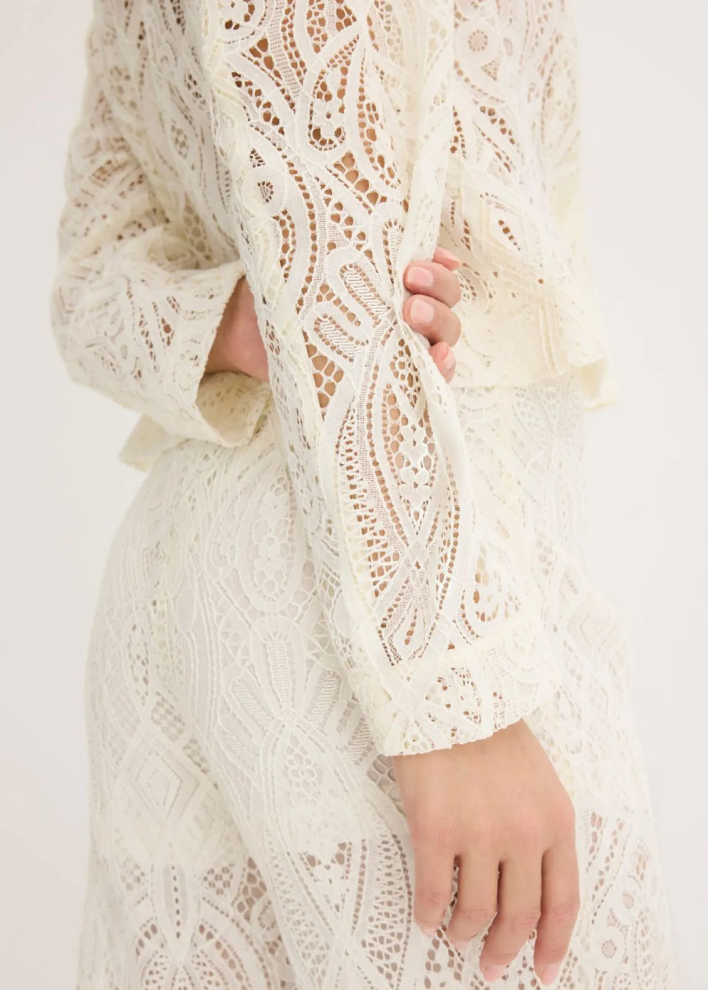 Mujer bonprix bonprix Americana de encaje