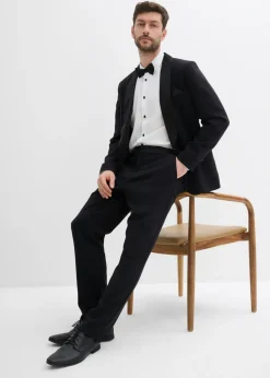 Hombre bonprix bonprix Americana de esmoquin con elástico y corte ajustado