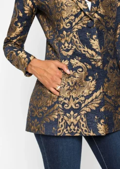 Mujer bonprix bonprix Americana de jacquard brillante