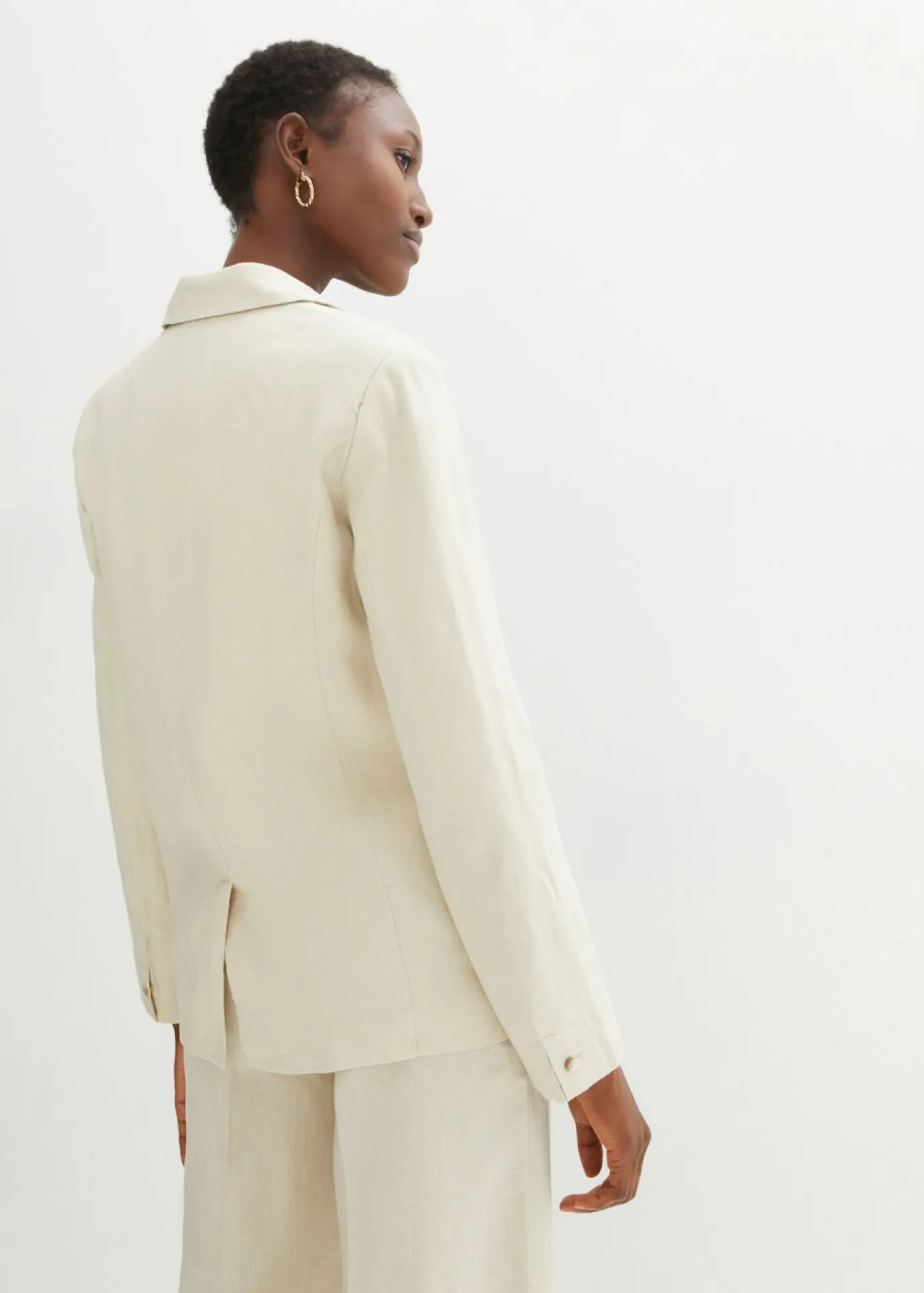 Mujer bonprix bonprix Americana de lino puro