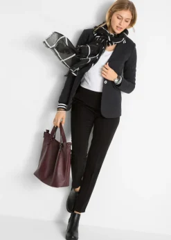 Mujer bonprix bonprix Americana de punto de algodón con detalles de rayas