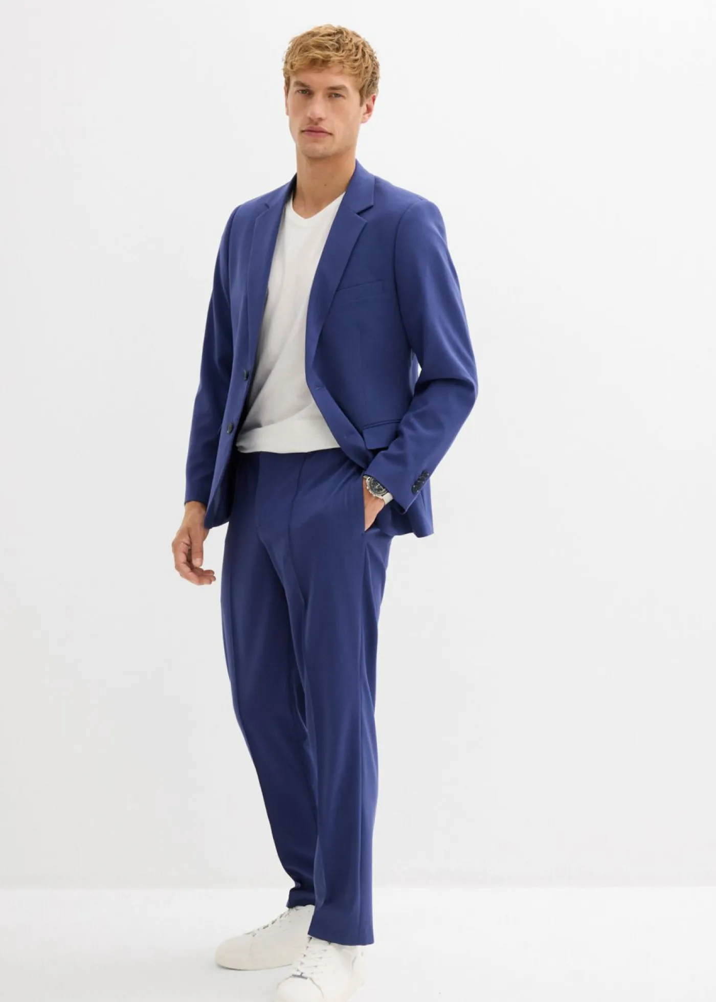 Hombre bonprix bonprix Americana elástica de traje, regular fit