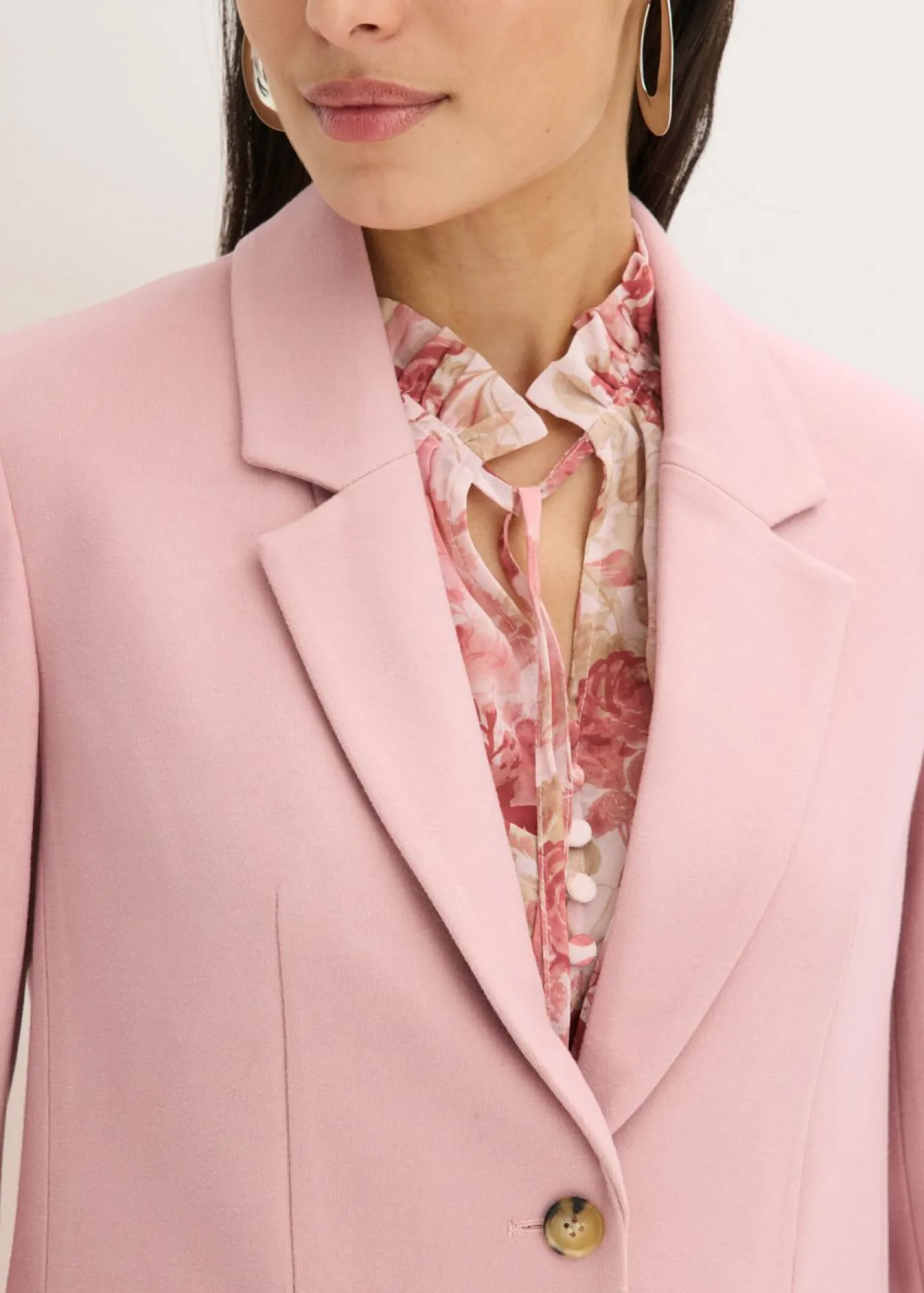 Mujer bonprix bonprix Americana elástica de una sola fila