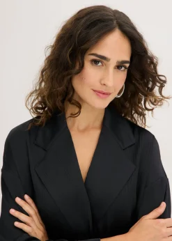 Mujer bonprix bonprix Americana holgada con doble botonadura