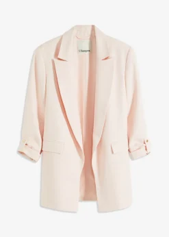 bonprix bonprix Blazers>Americana larga rosa pálido