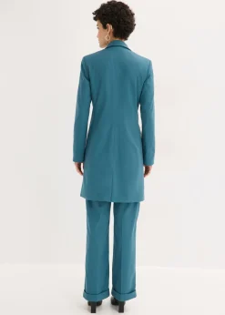 Mujer bonprix bonprix Americana larga con escote en V y mangas largas