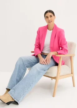 Mujer bonprix bonprix Americana larga de mezcla de viscosa