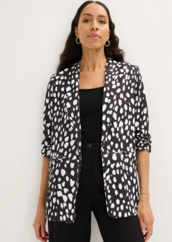 Mujer bonprix bonprix Americana larga estampada