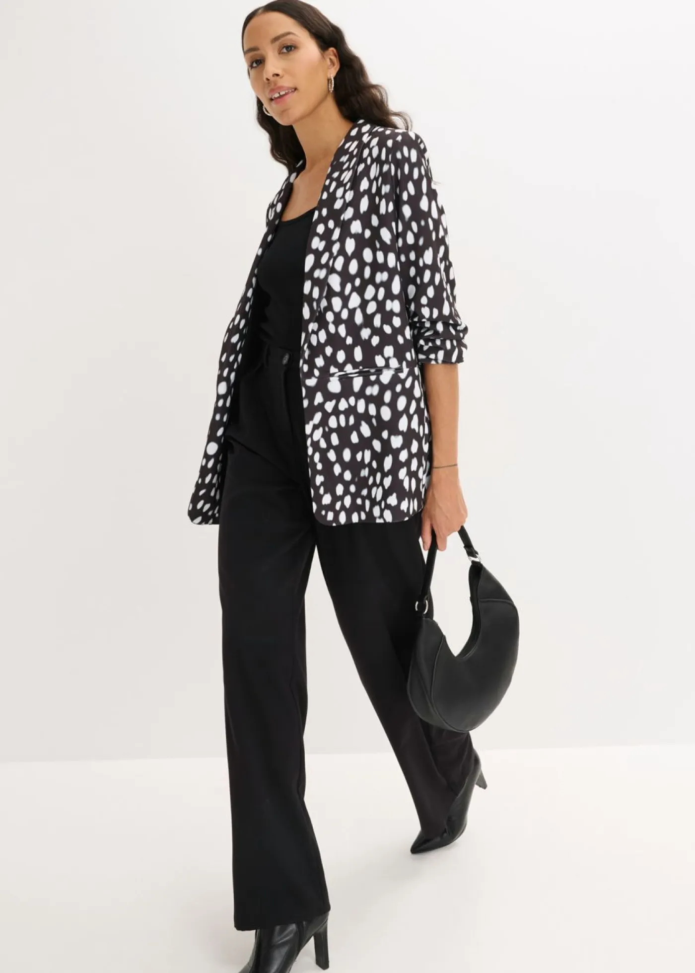 Mujer bonprix bonprix Americana larga estampada