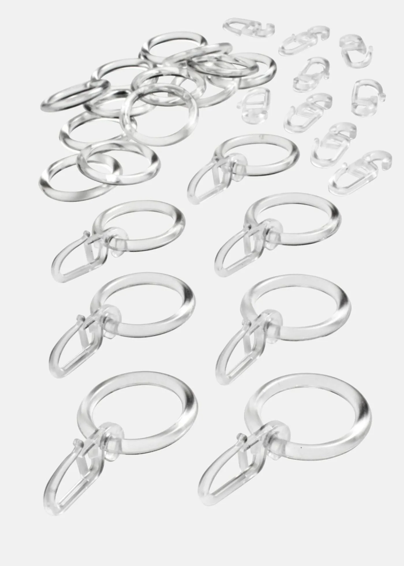 bonprix bonprix Anillas para cortinas con ganchos (30 unidades)