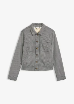 bonprix bonprix Chaquetas Y Abrigos>Anorak negro con rayas