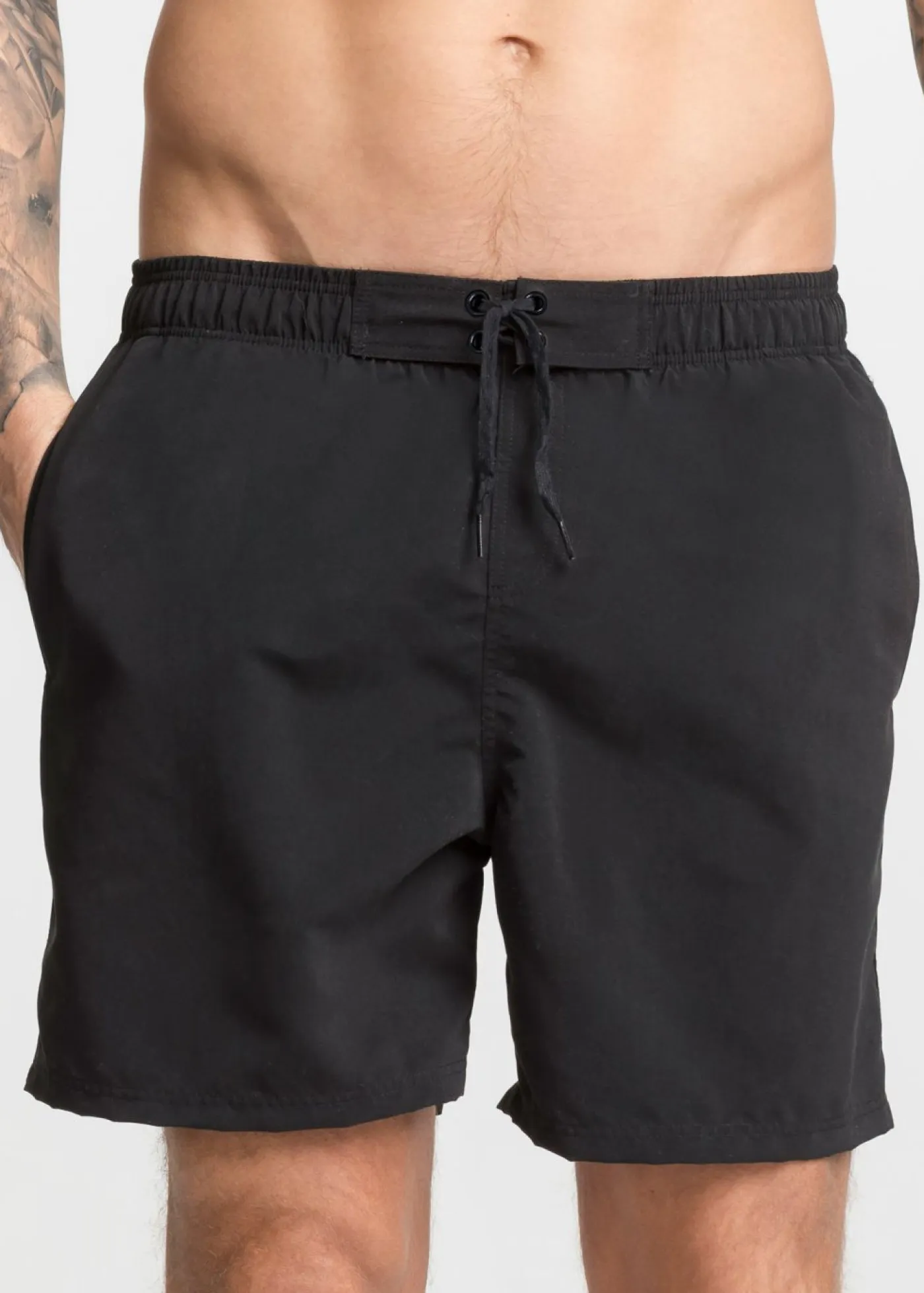 bonprix bonprix Trajes De Baño|Ropa De Playa>Bañador con bolsillos laterales Negro