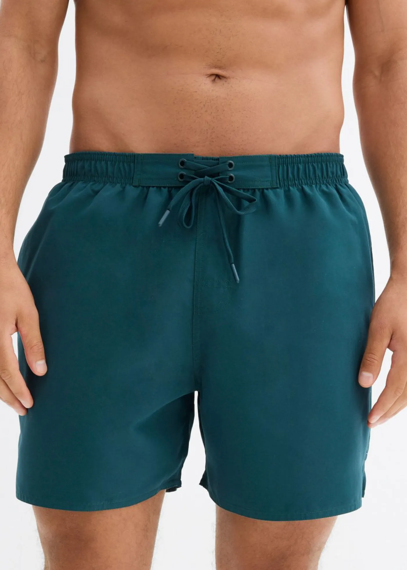 bonprix bonprix Trajes De Baño|Ropa De Playa>Bañador con bolsillos laterales Verde petróleo