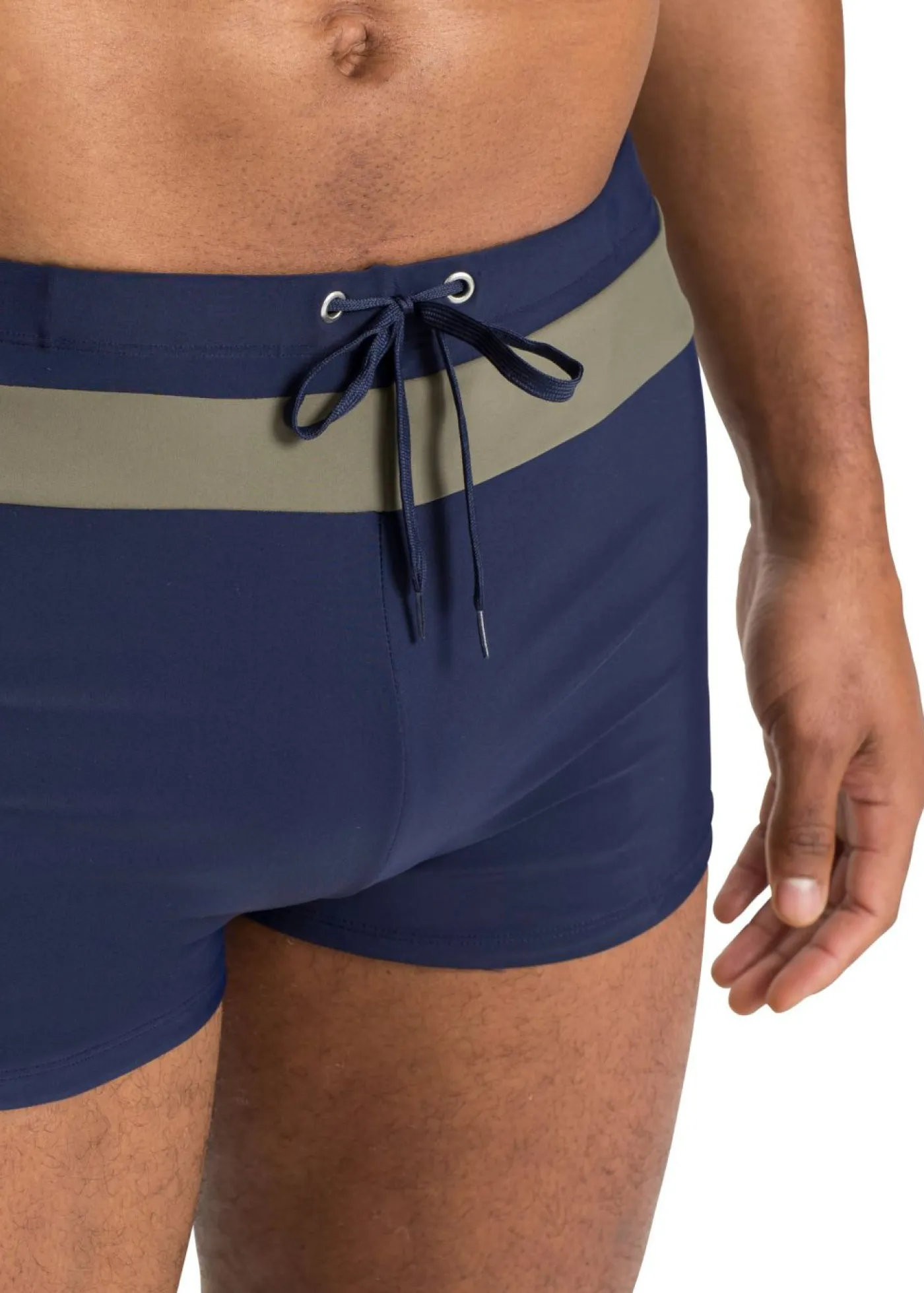 bonprix bonprix Trajes De Baño|Ropa De Playa>Bañador con cordón Azul marino