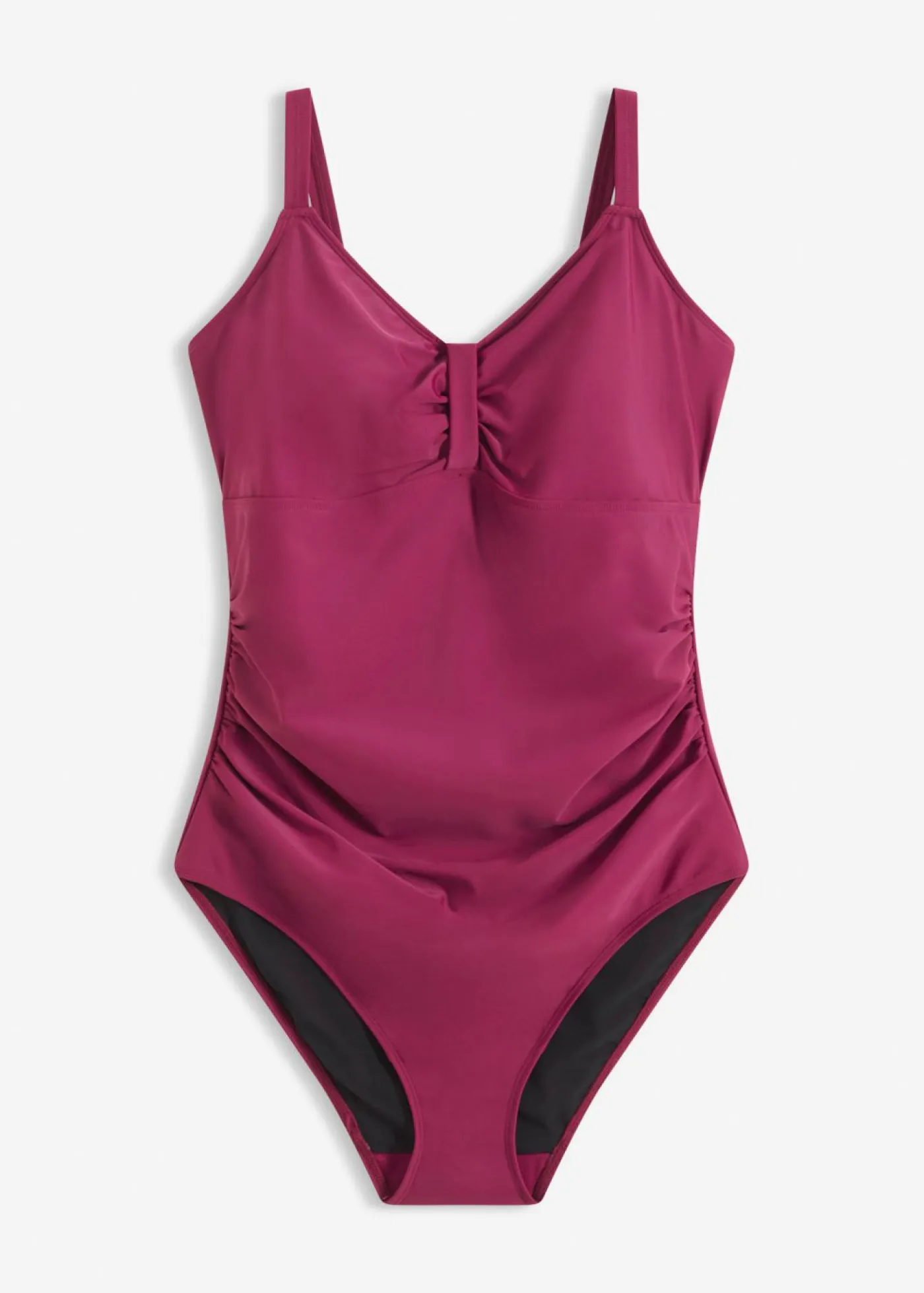 Mujer bonprix bonprix Bañador con efecto moldeador medio y fruncido