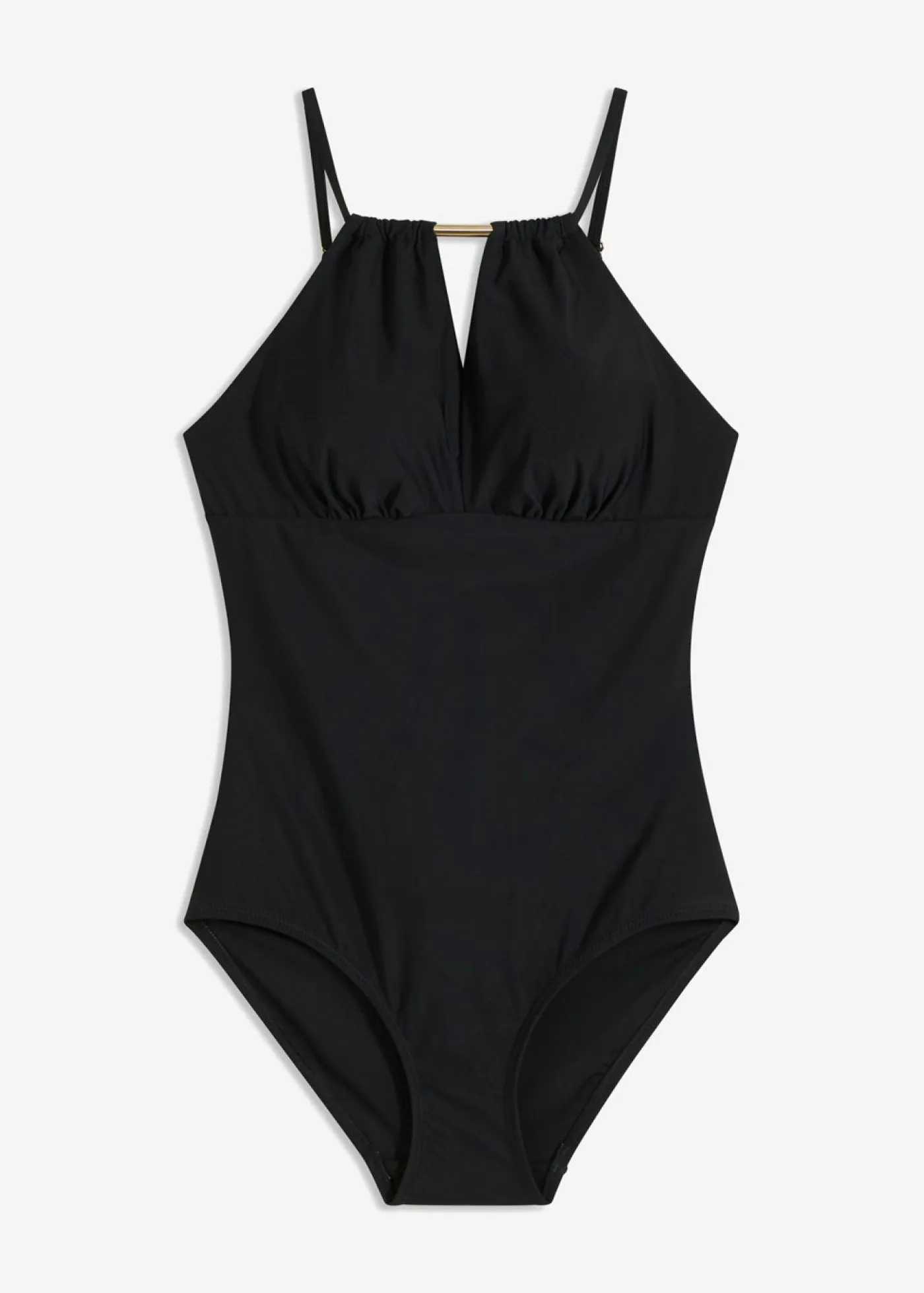 bonprix bonprix Ropa Para Ir A La Playa|Vestidos Moldeadores>Bañador con efecto moldeador medio Negro