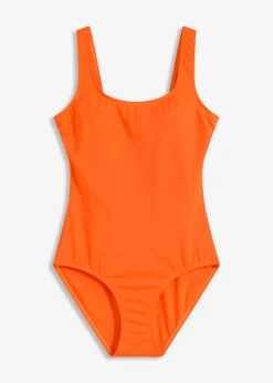 bonprix bonprix Bañadores>Bañador con escote alto en la espalda naranja oscuro