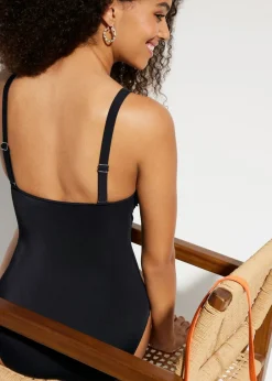 Mujer bonprix bonprix Bañador con escote cuadrado