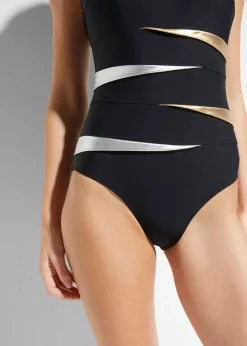 Mujer bonprix bonprix Bañador con gran efecto moldeador e insertos