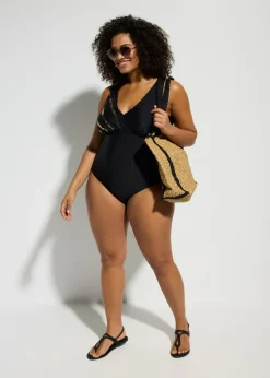 Mujer bonprix bonprix Bañador con lentejuelas