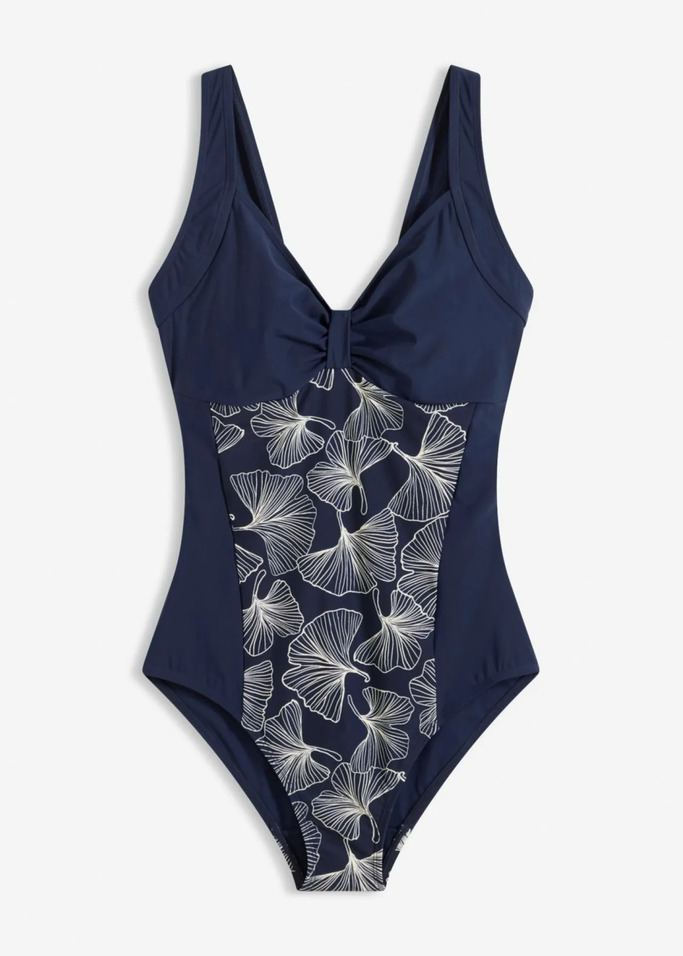 Mujer bonprix bonprix Bañador con ligero efecto moldeador e inserción estampada