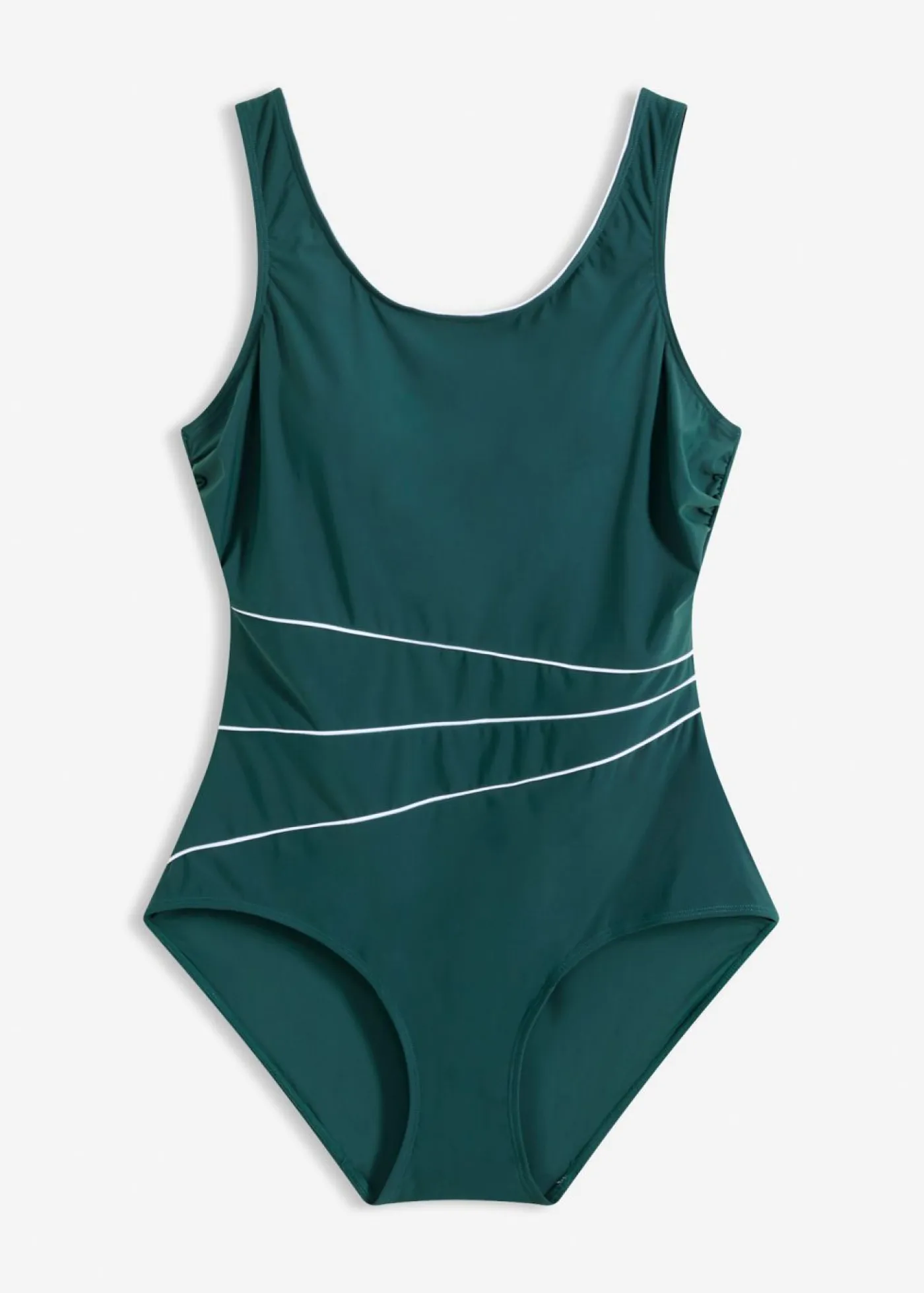 Mujer bonprix bonprix Bañador con ligero efecto moldeador y costuras decorativas