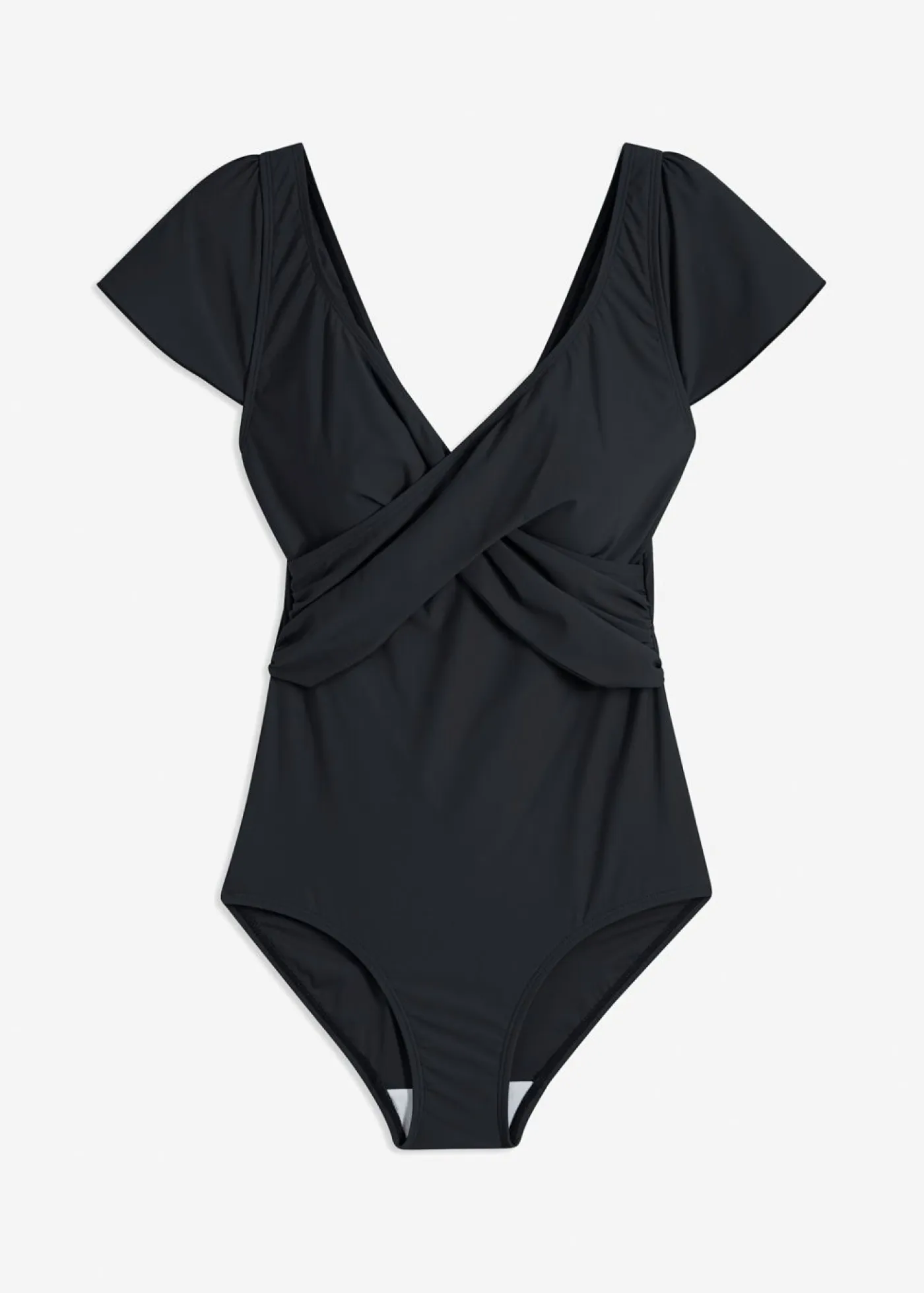 Mujer bonprix bonprix Bañador con ligero efecto moldeador y diseño cruzado