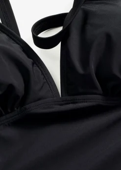 Mujer bonprix bonprix Bañador con ligero efecto moldeador y escote en V