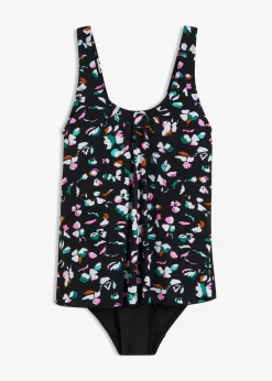 bonprix bonprix Bañadores>Bañador con look tankini Negro