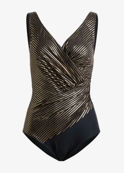 Mujer bonprix bonprix Bañador moldeador con efecto reductor medio