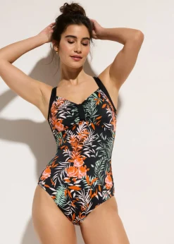 Mujer bonprix bonprix Bañador moldeador con efecto reductor intermedio