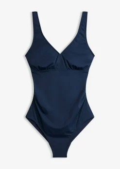 bonprix bonprix Ropa De Baño Premamá|Bañadores>Bañador premamá con escote en V Azul marino