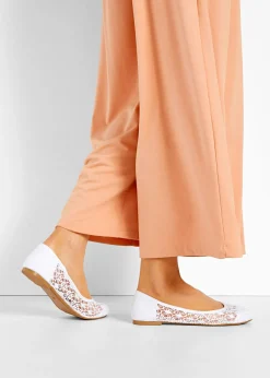 bonprix bonprix Niña·Zapatos|Tendencias·Zapatos Veganos>Bailarina Blanco