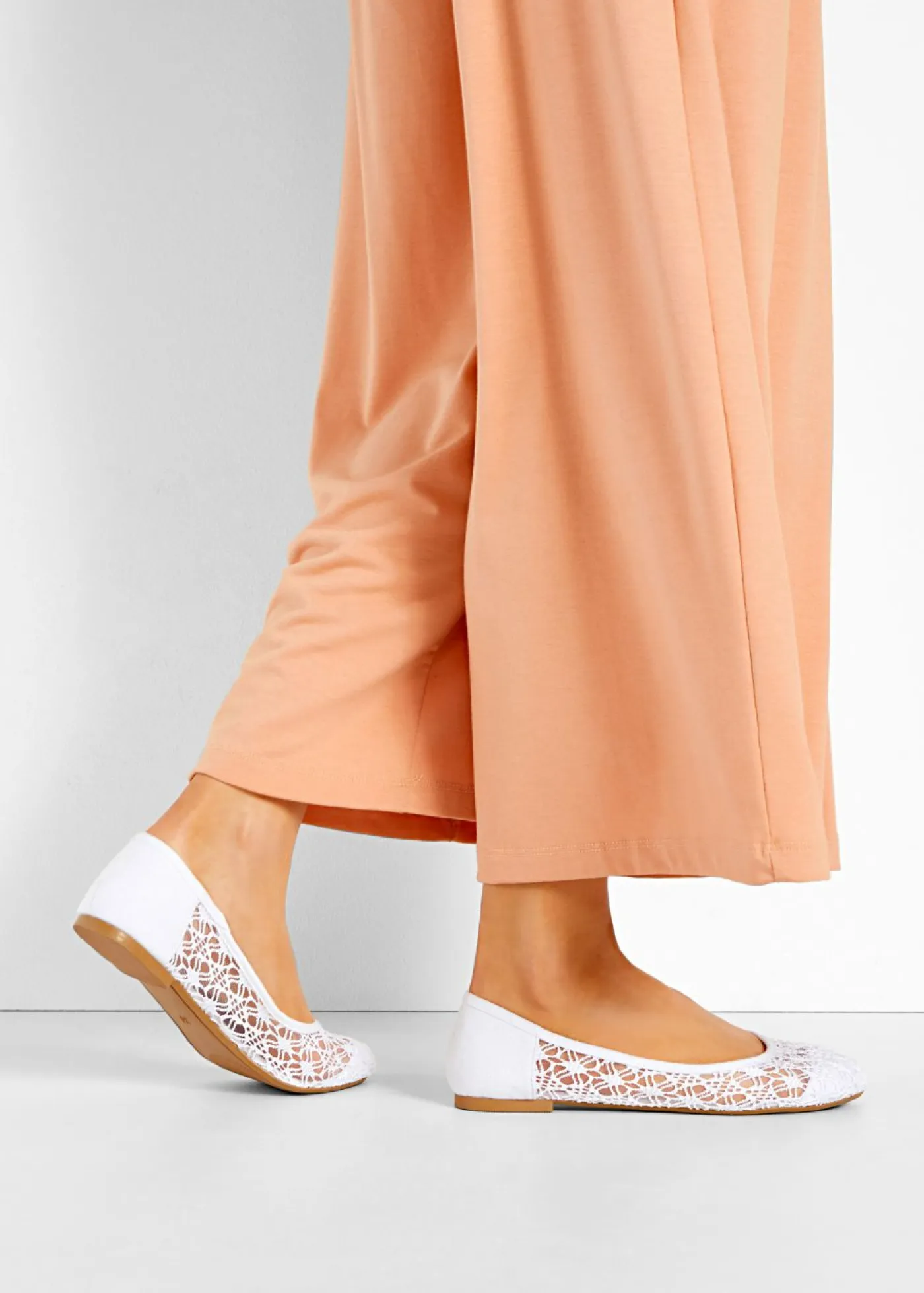 bonprix bonprix Niña·Zapatos|Tendencias·Zapatos Veganos>Bailarina Blanco