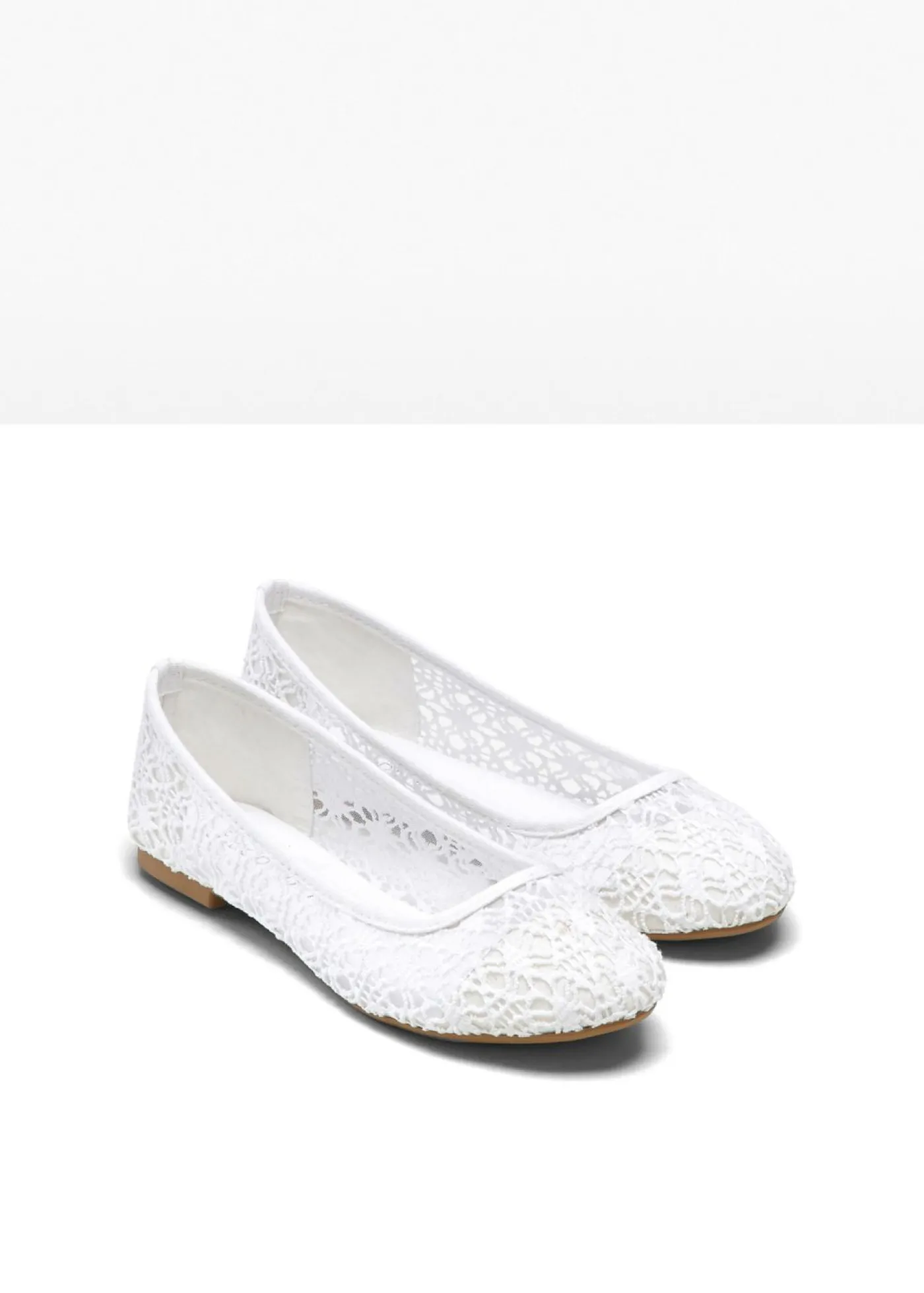 bonprix bonprix Niña·Zapatos|Tendencias·Zapatos Veganos>Bailarina Blanco