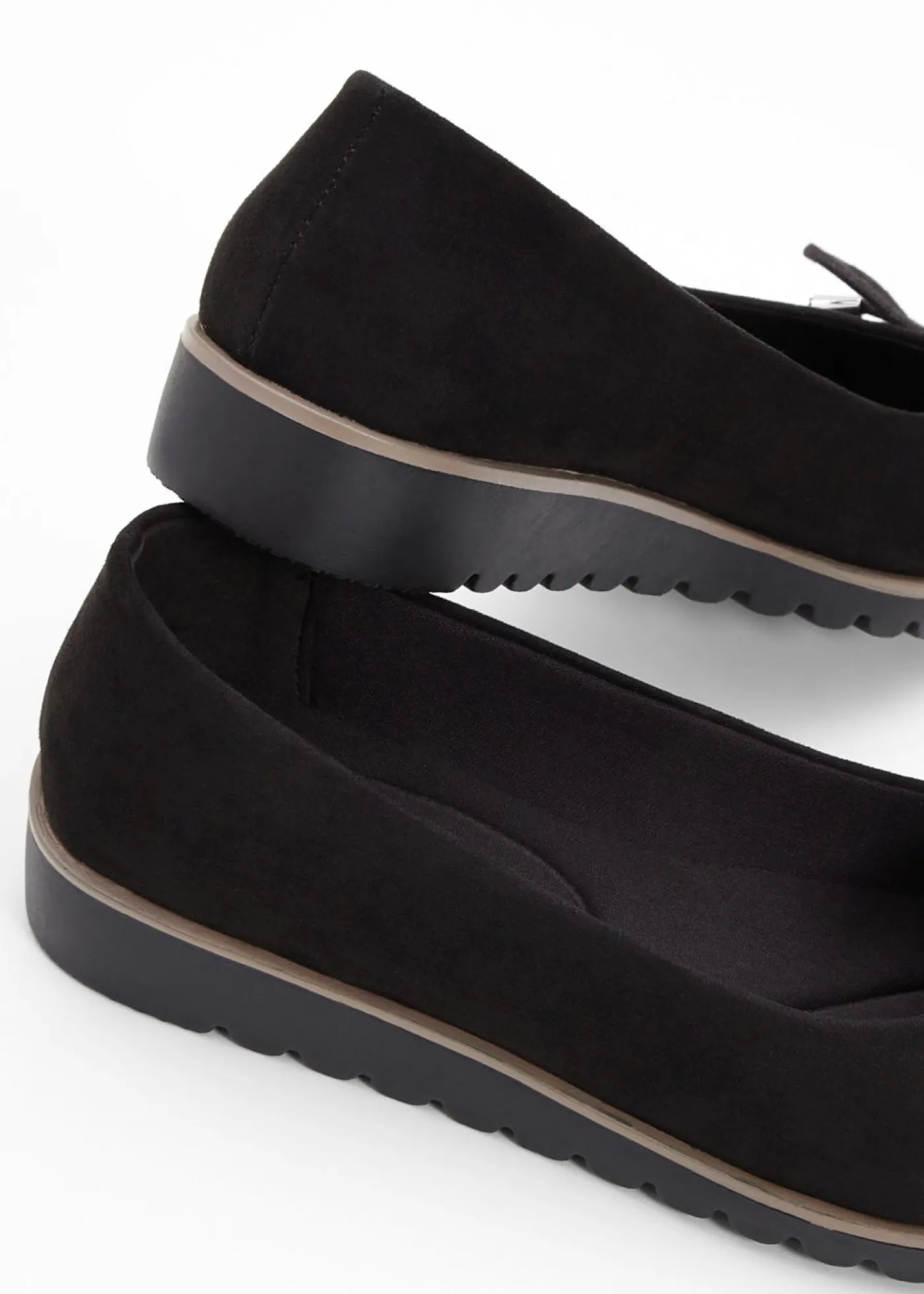 bonprix bonprix Tendencias·Zapatos Veganos|Zapatos Primavera-Verano>Bailarinas con plantilla acolchada Negro