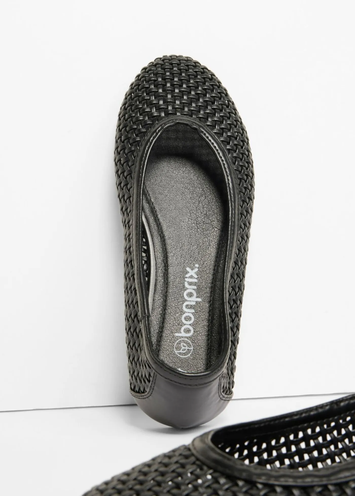 bonprix bonprix Zapatos Primavera-Verano|Novedades>Bailarinas de material suave Negro