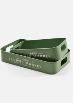 bonprix bonprix Muebles De Exterior·Decoración E Iluminación De Jardín|Primavera>Bandeja (2 unidades) Verde