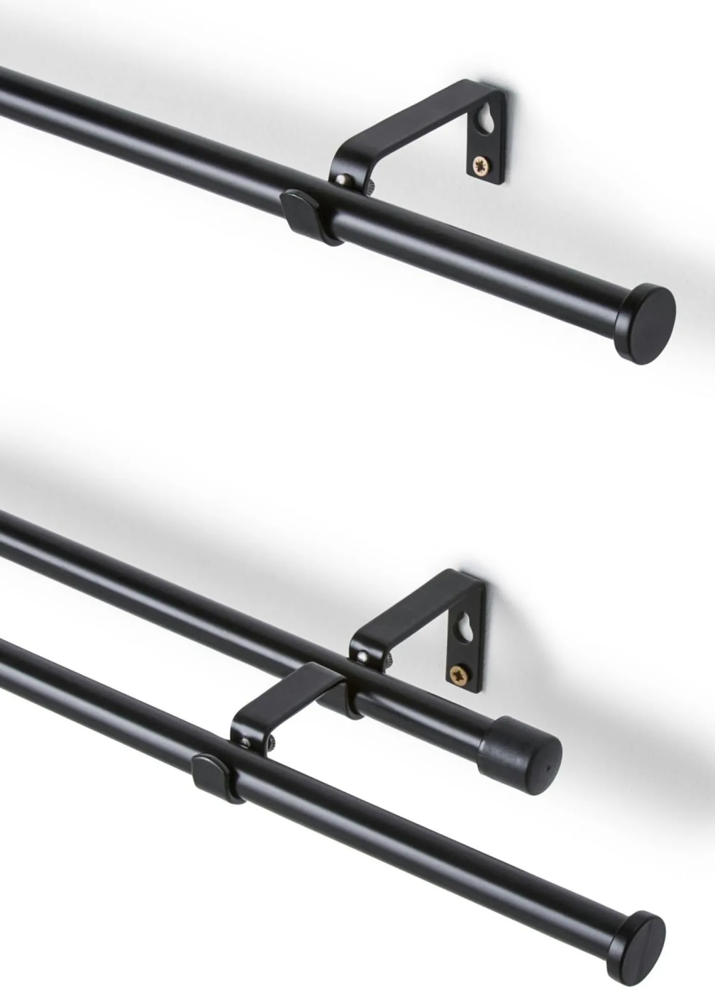 bonprix bonprix Barra de cortina con disco en la pieza final