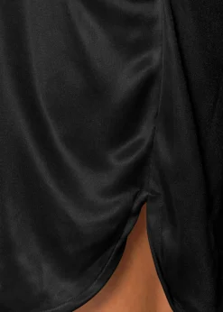 Mujer bonprix bonprix Bata de satén