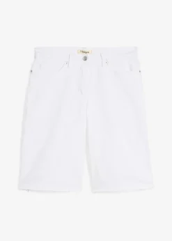 Mujer bonprix bonprix Bermudas con dobladillo abierto