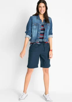 Mujer bonprix bonprix Bermudas con lino