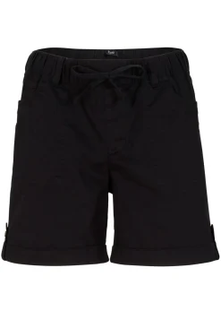 Mujer bonprix bonprix Bermudas de algodón con cinturilla elástica