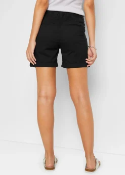 Mujer bonprix bonprix Bermudas de algodón con cinturilla elástica