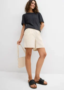 Mujer bonprix bonprix Bermudas de algodón puro