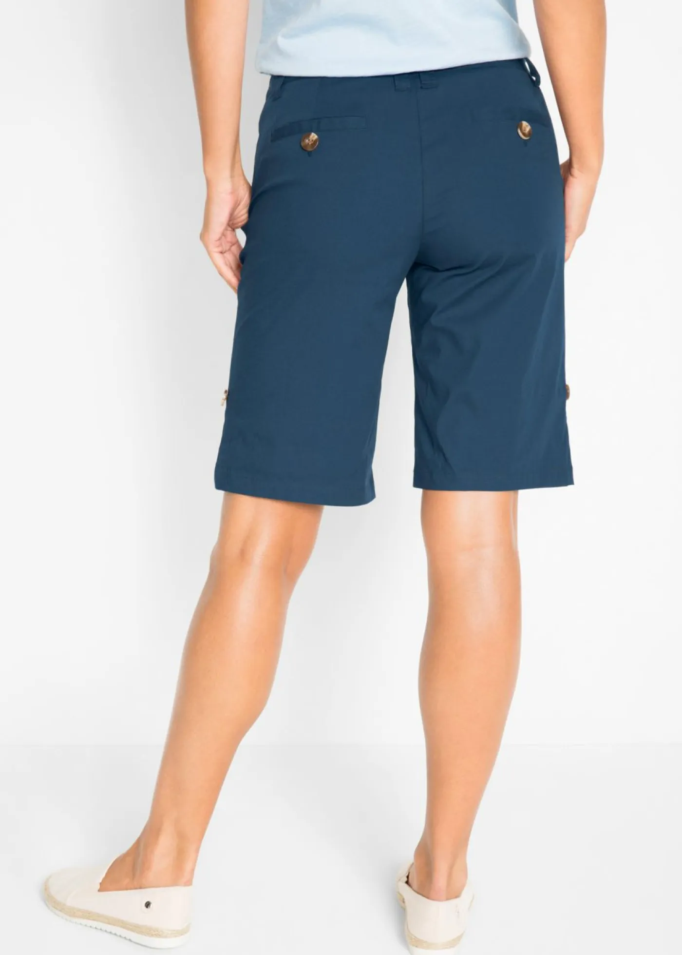 Mujer bonprix bonprix Bermudas de algodón veraniegas