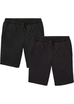 bonprix bonprix Shorts|Básicos En Rebajas>Bermudas de chándal Negro